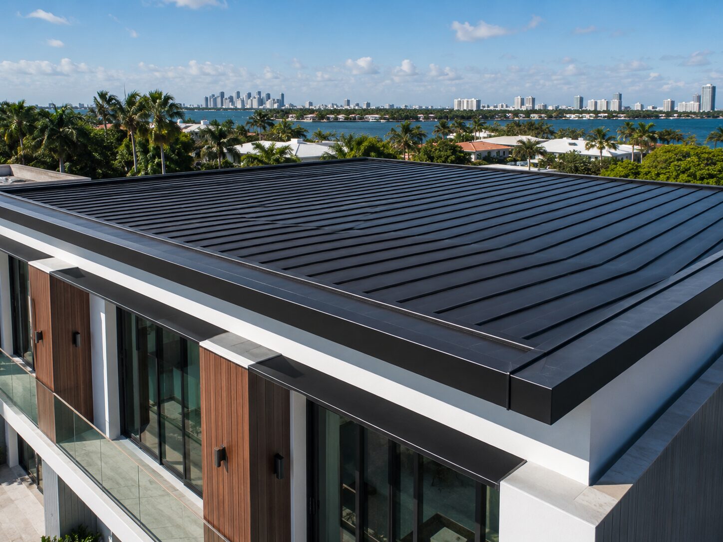 Flat & low-slope roofs — Miami metal roofing