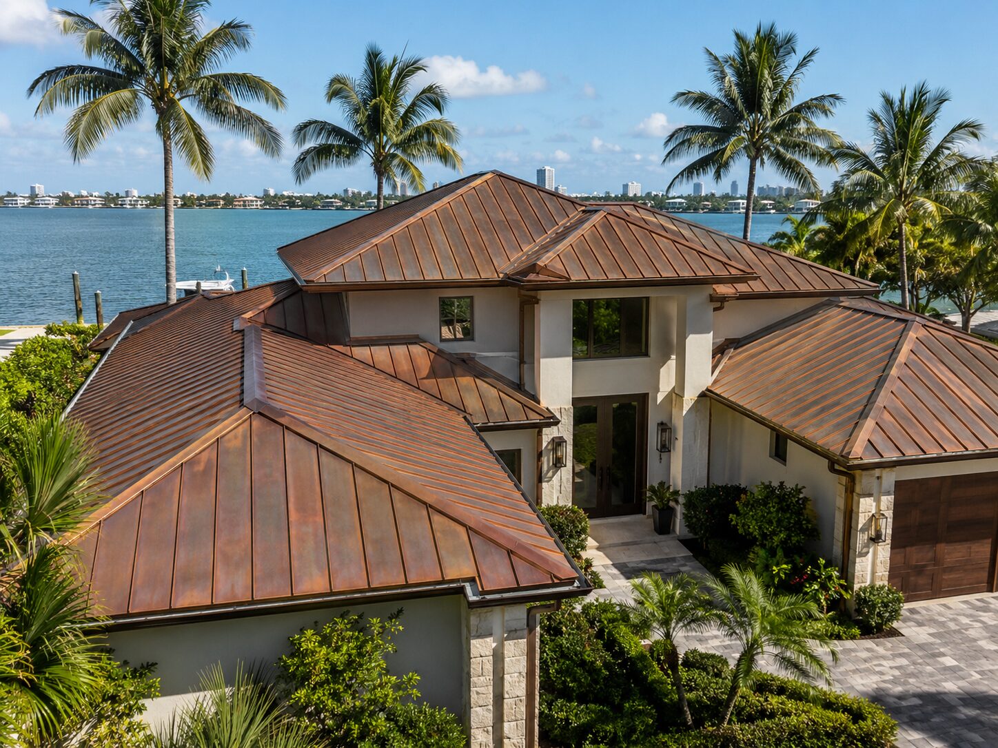Salt corrosion at the coast — Miami metal roofing