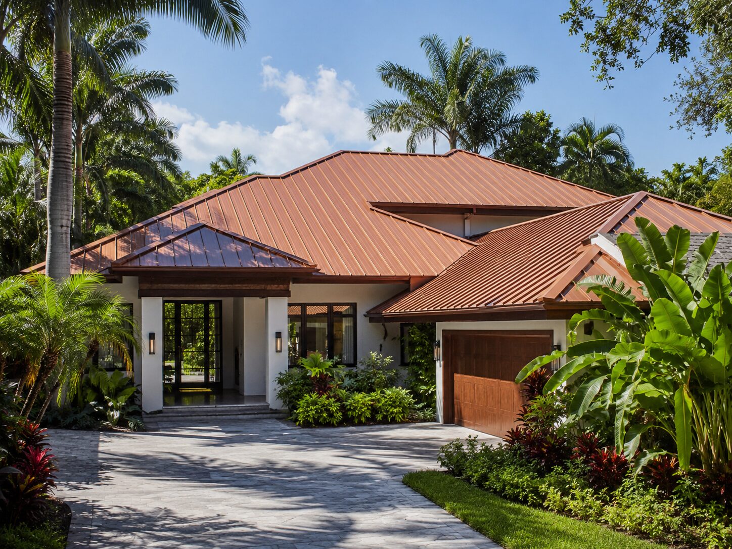 Tile-to-metal conversion, HVHZ-rated in Coconut Grove, Miami