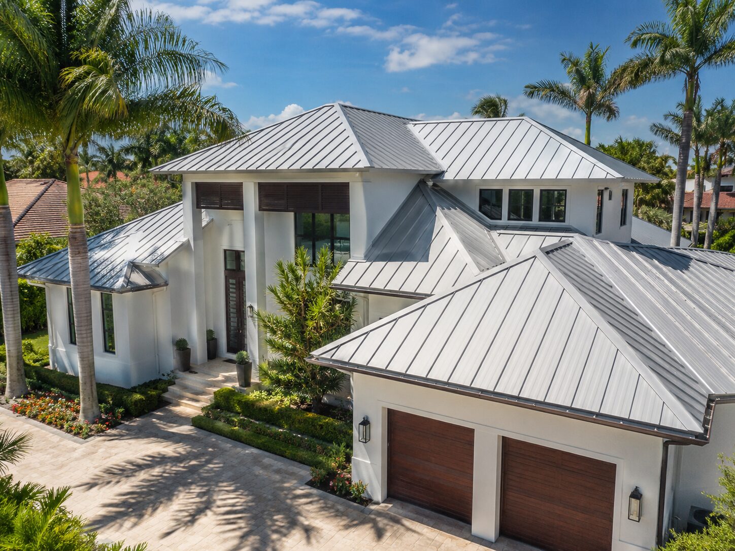 Metal roof installation in Miami, FL