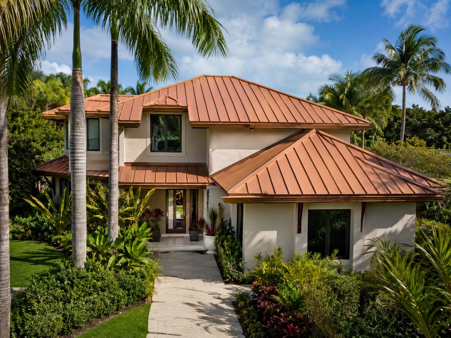 Tile-to-metal roof conversion in Miami, FL